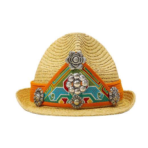 绁尘羁民族风编织帽 | 现货加急发 | 杨老师同款 商品图4