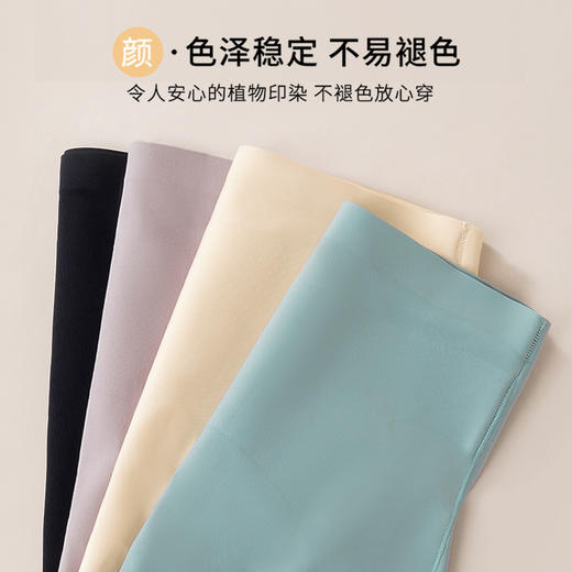买一送一 高腰桑蚕丝果冻收腹裤 养护桑蚕丝底裆 无痕冰丝 盈薄塑身 立体蜜桃臀 无痕点胶均匀收腹 商品图5