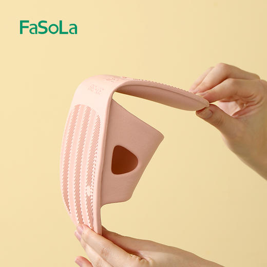 FaSoLa 可折叠拖鞋女便携式旅行沙滩鞋出差酒店洗澡防滑一次性拖鞋 商品图8