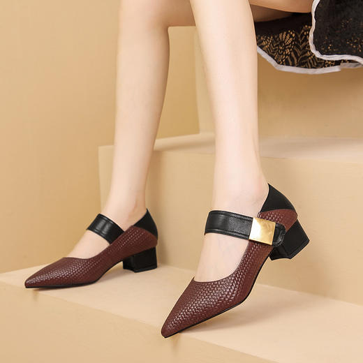 时尚拼接，气质百搭单鞋GLS690 商品图7