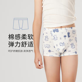 都市丽人眯雅佳人棉男童平角内裤儿童内裤JK3B08