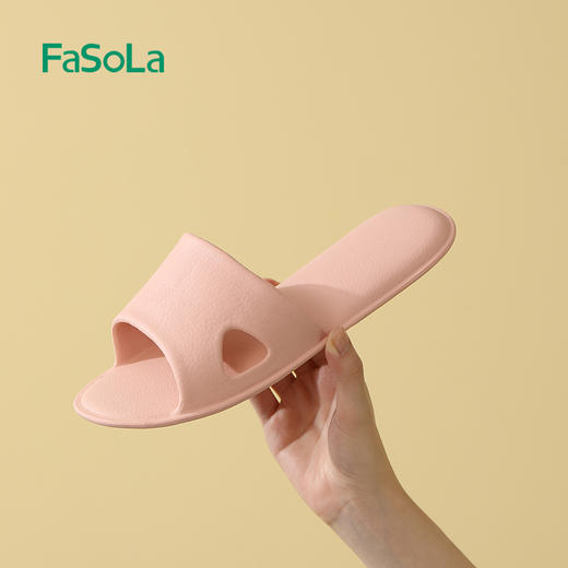 FaSoLa 可折叠拖鞋女便携式旅行沙滩鞋出差酒店洗澡防滑一次性拖鞋 商品图11