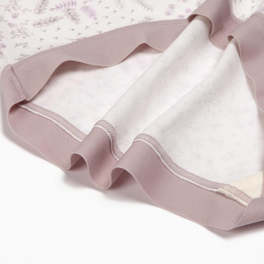 都市丽人健康系列人棉宽版包覆平角女士内裤中腰平角裤LK35E7 商品图6