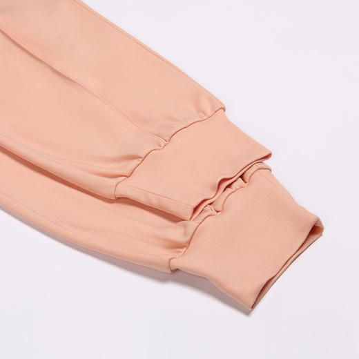 都市丽人舒适外出女士睡衣40支CVC双面棉质薄款长袖长裤类家居服套装LH30B8 商品图8