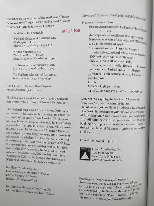 美国风格：招贴画、海报图集 141幅彩色插图 精装16开 商品图4