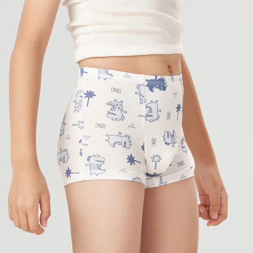 都市丽人眯雅佳人棉男童平角内裤儿童内裤JK3B08 商品图2