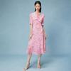 海棠印花连衣裙 商品缩略图0