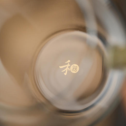 禾器凤仪·怡然茶海 手工公道杯高档耐热防烫玻璃分茶器具碧彩栗彩 商品图5