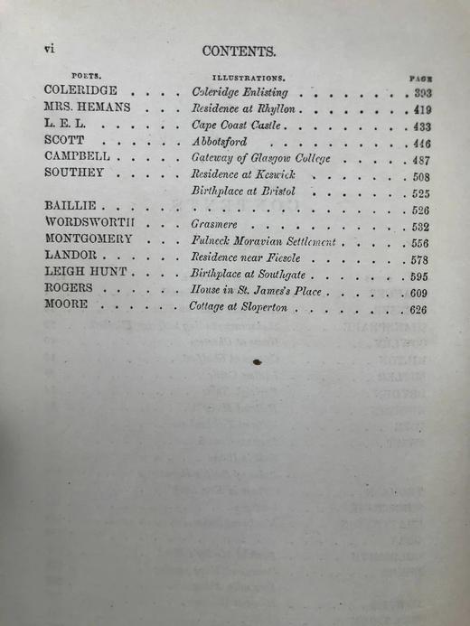 1894年 英国诗人们的故居与故土 数十幅插图 漆布精装32开 商品图6