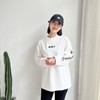 早秋新款手臂字母印花圆领宽松长袖T恤卫衣男女同款 商品缩略图2