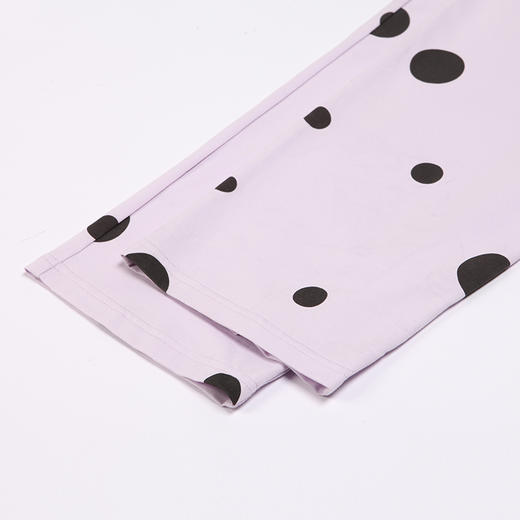 都市丽人生活家居女士睡衣26支CVC单面棉质薄款长袖长裤类家居服套装新年本命年红品LH31M5 商品图8