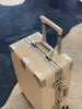 【出行必备】新款日本OMECHOO行李箱多功能铝框拉杆箱静音万向轮商务旅行箱 商品缩略图3
