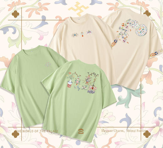 【T恤】 博古短袖T恤 商品图0