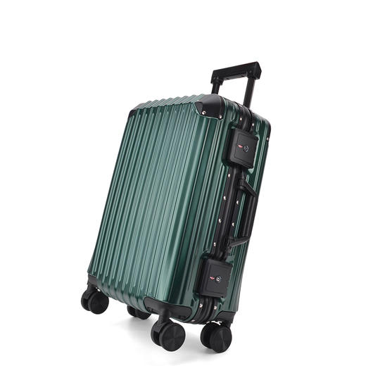 【自营】PLOVER香港啄木鸟万向静音轮20/24寸铝合金框海关锁拉杆箱 商品图8