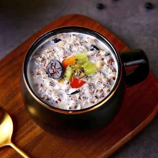 「元气早餐」五黑谷物燕麦片桑葚枸杞芝麻糊早餐即食冲泡零食 商品图1