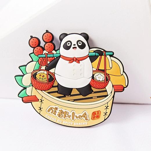 乐活熊猫带你耍成都系列冰箱贴 商品图3