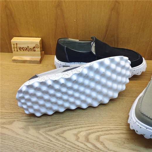 2022豪行春季新款12171703专柜正品运动休闲男鞋单鞋布鞋超轻 商品图4