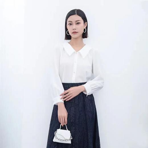 诗梦小清新白色衬衫 商品图1