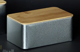 竹盖铁罐-中号