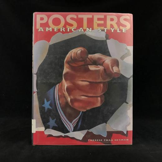 美国风格：招贴画、海报图集 141幅彩色插图 精装16开 商品图0