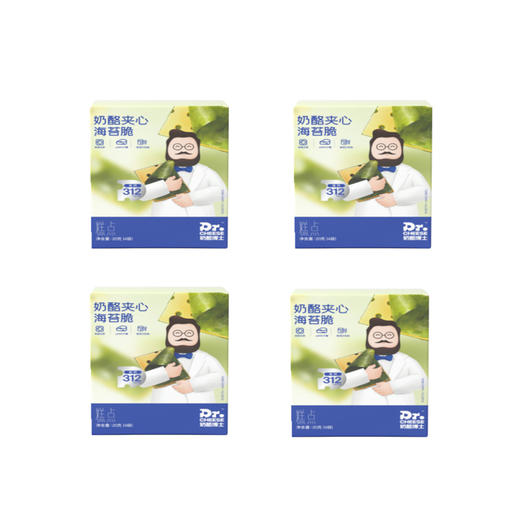 奶酪博士 ≥30%奶酪夹心海苔脆 20g*4 商品图0