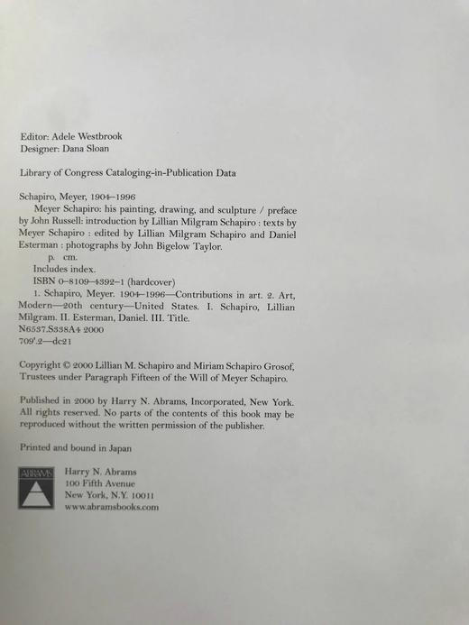 迈耶·夏皮罗艺术作品图集 203幅插图（53幅彩色） 精装16开 商品图4