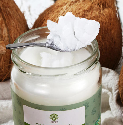 斯里兰卡原装进口有机初榨食用椰子油 椰子奇迹500ml椰油护发护肤 商品图1