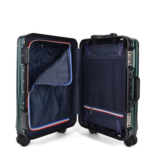 【自营】PLOVER香港啄木鸟万向静音轮20/24寸铝合金框海关锁拉杆箱 商品图5