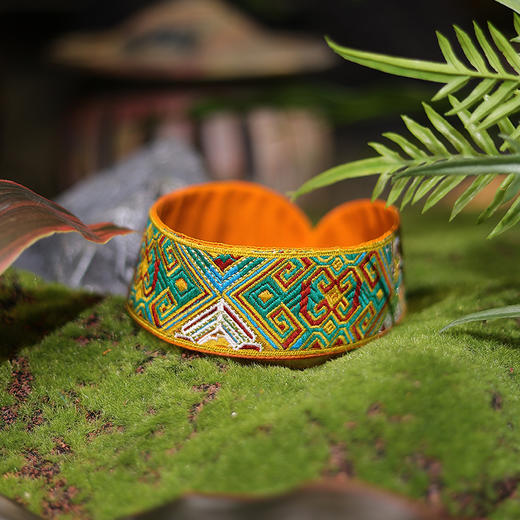 惜朱颜绣花颈圈 | 杨丽萍原创设计  | 现货加急发 商品图4