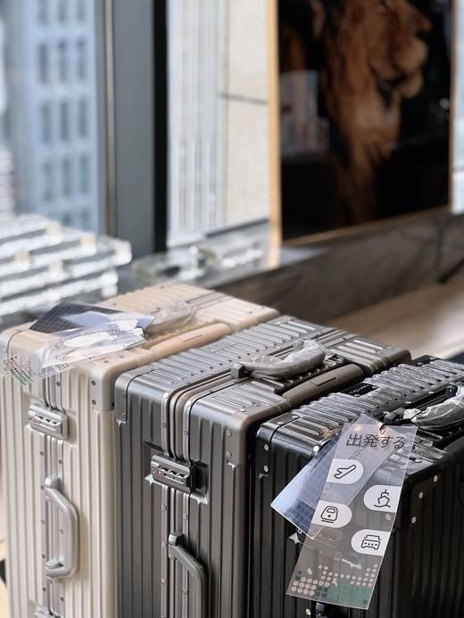 【出行必备】新款日本OMECHOO行李箱多功能铝框拉杆箱静音万向轮商务旅行箱 商品图2