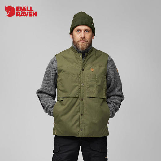 北极狐男士户外G-1000耐磨防泼水背心宽松舒适马甲 86708 商品图0