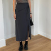 【不规则系带开叉半身裙女】2023秋季新款韩版高腰修身显瘦气质包臀裙，3D立体裁剪 显高显瘦，穿上后气质shi足的让姐妹们大方异彩简洁又不失气质的颜色搭配，将你的时尚气质休闲展现俏皮。 商品缩略图6