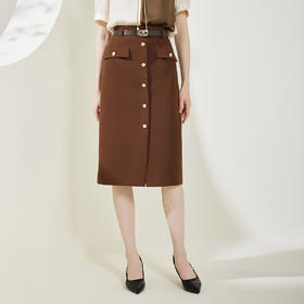 NG501斯尔丽瑟俪2023秋季新款高级白领气质百搭显瘦半裙