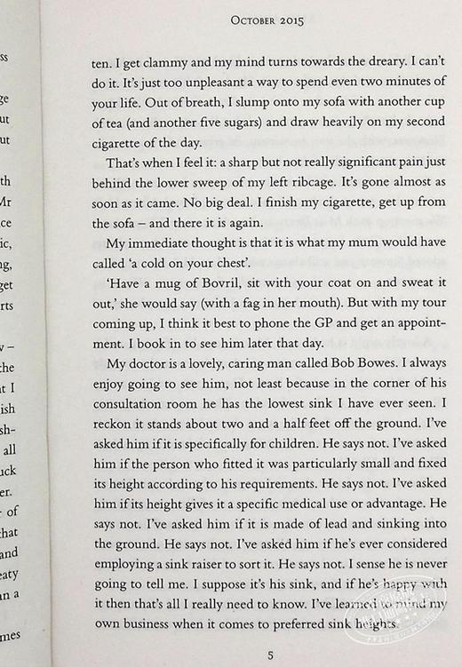 【中商原版】遥望 鲍勃 莫蒂默自传 英文原版 And Away Bob Mortimer 人物传记 商品图5