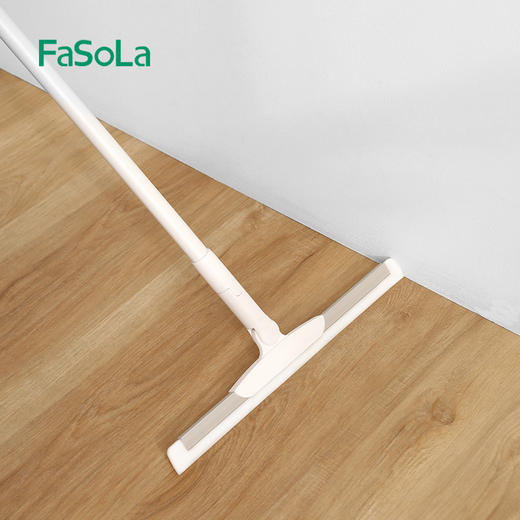FaSoLa 铝合金玻璃刮水器伸缩杆地板瓷砖刮刀子挂条刮水清洁工具 商品图3