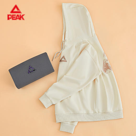 匹克2023秋季新款潮流系列男款连帽抓毛卫衣DF633550 商品图6