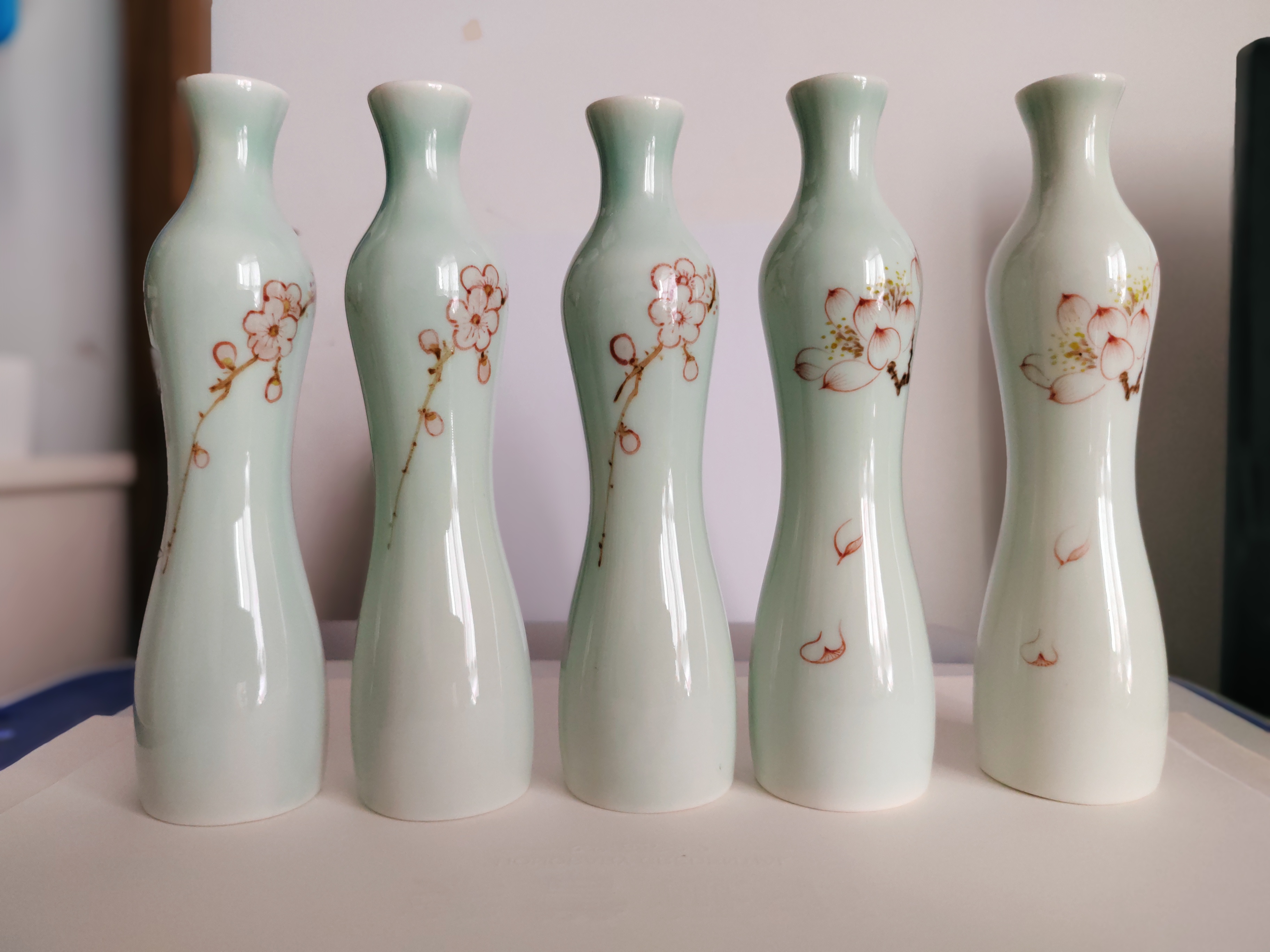 青瓷/粗陶小花插