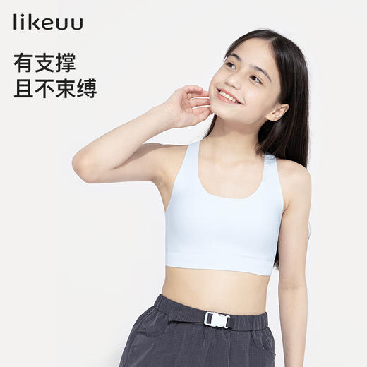 likeuu少女工字背背心吊带ZY 商品图1