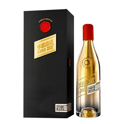 【钻石联盟专属产品】李渡 1308黑盒版  高粱酒 52度 500ml 商品图1