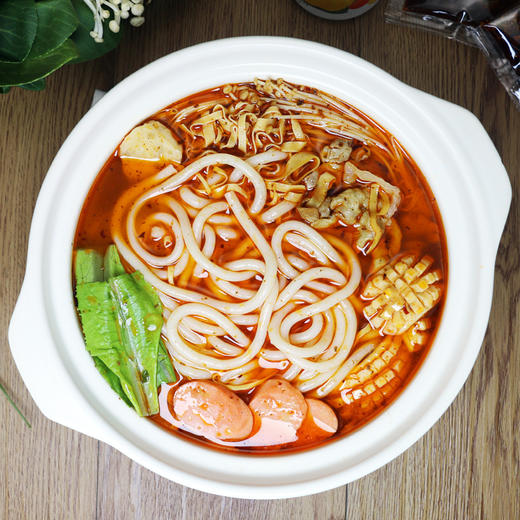 「东北口味！制作简便」过桥米线350克/袋装 真空包装过桥米线改良版方便零食 粮油米面 商品图2