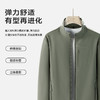 【新款DTH】大依优型大码立领夹克薄绒内里外套男宽松加肥加大码休闲上衣胖子肥佬Y 商品缩略图2