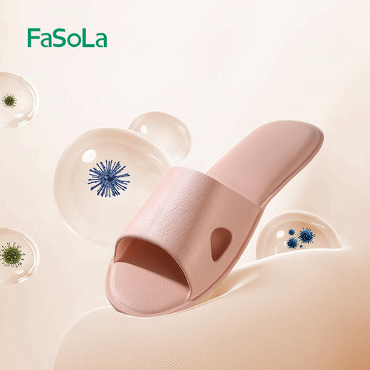 FaSoLa 可折叠拖鞋女便携式旅行沙滩鞋出差酒店洗澡防滑一次性拖鞋 商品图5