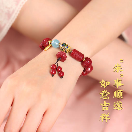 多宝莲花紫金砂手链 商品图2