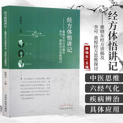 正版 现货【出版社直销】经方体悟讲记 雒晓东经方讲稿及李可 黄煌经方思维探讨 雒晓东 著 中国中医药出版社 中医临床书籍 商品图1