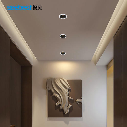 星瑶洗墙灯/SN-TD-9W /深灰色+砂黑杯 商品图1