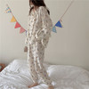 【秋季新款❗️长袖长裤睡衣】小熊蝴蝶结女冬天新款家居服套装女 商品缩略图3