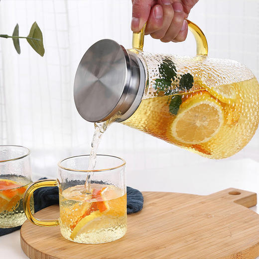 璃说三件套高硼硅玻璃水具套装家用耐高温大容量凉水壶 商品图1