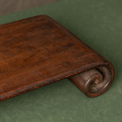 清 红木书卷几摆件 商品图3