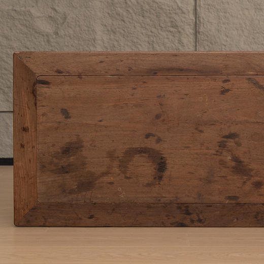 清 红木夹头榫刀牙板平头案 商品图2