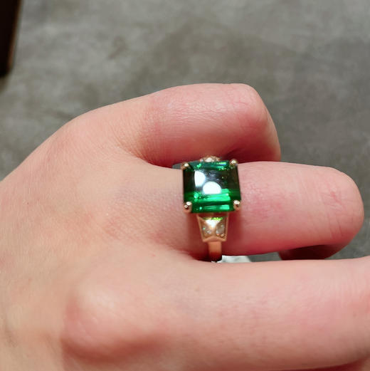 【六月山林】绿碧玺戒-CB12204103 商品图10